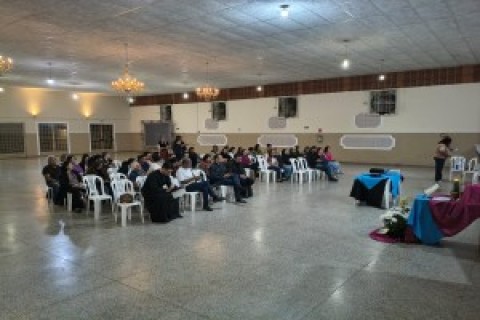 Catequistas do Setor Pereira/Ilha participam de formação sobre a Iniciação à Vida Cristã em Pereira Barreto